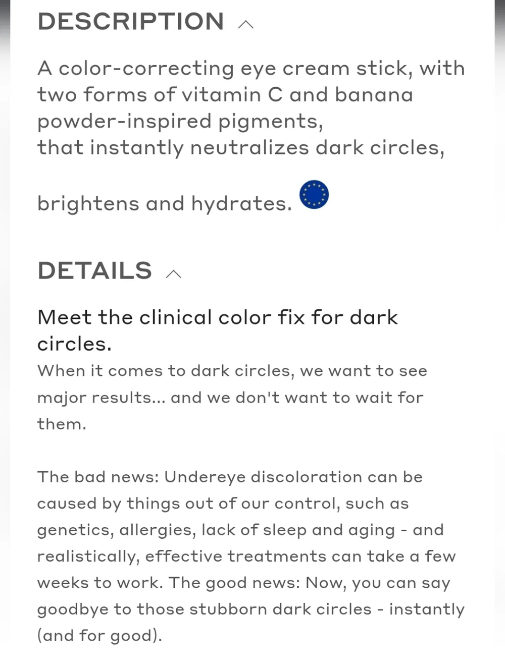 Ole Henriksen Banana Bright Vitamin CC Stick brightens color corrects NEW GUAVA